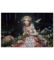 Cakapuzzle  Fantastik Masal Kızı  Sinekkuşu  Puzzle Yapboz MDF (Ahşap) (500 Parça)