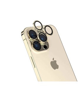 Vendas iPhone 15 Pro Max Zore CL-15 Kamera Lens Koruyucu (Titanyum Mat)