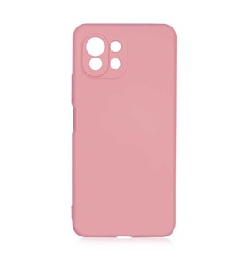 Xiaomi Mi 11 Lite Kılıf İçi Kadife Lansman Kapak (Açık Pembe)