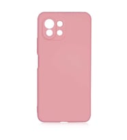 Xiaomi Mi 11 Lite Kılıf İçi Kadife Lansman Kapak (Açık Pembe)