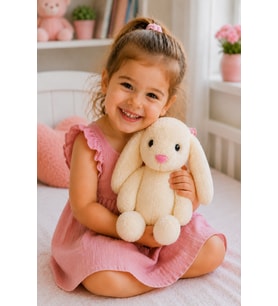 Özgüner Uyku Arkadaşım 45 cm Pelüş Tavşan (Krem)