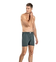 Jiber Erkek Havlu Kemer Pamuklu Boxer 127 - 6 Adet (Füme)