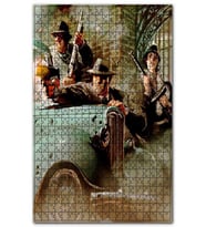 Cakapuzzle Amerikası Mafya Çatışması 1930'lar Puzzle Yapboz MDF (Ahşap) (500 Parça)