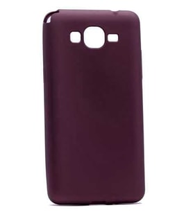 Samsung Galaxy J2 Prime Kılıf Soft Mat Premier Case (Mürdüm)