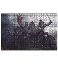 Cakapuzzle Hayat Feodaldir At Zırh Savaş Görseli  Puzzle Yapboz MDF (Ahşap) (255 Parça)
