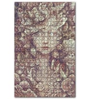Cakapuzzle Sepya Deniz Canlıları Arasında Mistik Kadın Puzzle Yapboz MDF (Ahşap) (500 Parça)