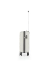 Mçs Polipropilen Valiz V376 55 CM (Beyaz-Gri)