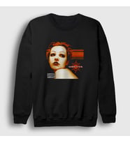 Presmono Unisex Beyaz Album Rock Müzik Godsmack Sweatshirt 495213tt (Siyah)