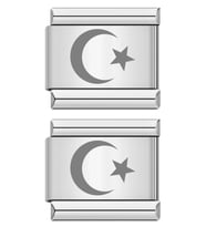 TÜRK Ek Uzatma İtalyan Charm Çelik Bileklik Charmı (Sarı) scb31