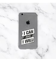 Iphone 6/6S Tasarım Kılıfları (103 Tasarım) (Siyah - Beyaz)