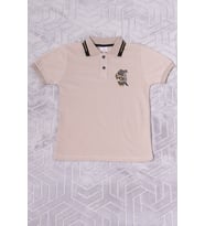 ERKEK ÇOCUK TSHİRT POLO YAKA A7 (Bej)