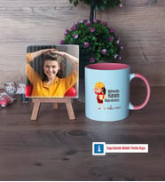 Mühendisler Günü Hediyesi Fotoğraflı Dekoratif Taş, Kupa Bardak Beyaz Hediye (Model 6)