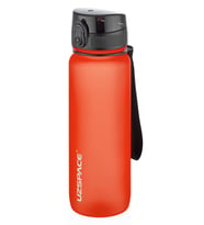 Uzspace  800ml -Yeni Ebat-Boy 25 cm-Tritan Su Matarası Bpa Koku Sızdırma Yok (Açık Kırmızı)
