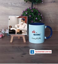 Diş Hekimi Fotoğraflı Dekoratif Taş, Kupa Bardak Beyaz HediyeDiş Hekimine Diş Hekimleri Günü Hediyesi (Model 3)