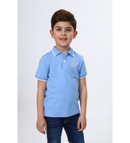 Toontoy Erkek Çocuk Baskılı Tişört (Mavi)