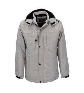 Erkek Kapüşonlu Spor Mont 3112 BGL-ST04007 (Taş)