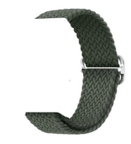 Ally Apple Watch 7-8 45mm 6-5-4 44mm Japon Tokalı Elastik Kayış Kordon 3-2-1 42mm (Haki)