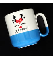 Yılbaşı Hediyesi Arya Kupa (Mavi)