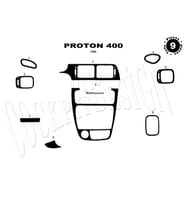 Meriç® Proton 300/400 Ön Torpido Kaplama Maun 9 Parça 1997-› (Piano Black)