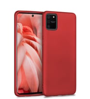 Microsonic Matte Silicone Samsung Galaxy A91 (S10 Lite) Kılıf (Kırmızı)