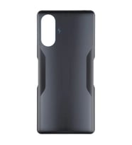 Xiaomi Poco F3 GT Uyumlu Arka Pil Batarya Kapağı Cam MZB09C6IN M2104K10I (Siyah)