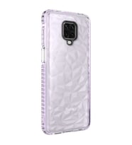 Xiaomi Redmi Note 9 Pro Kılıf Buzz Köşeleri Airbagli Prizmatik (Mor)