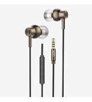 H71 Mikrofonlu Yüksek Baslı Kulak İçi Kablolu Kulaklık (Bronz)
