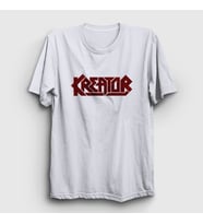 Presmono Unisex Sarı Logo V2 Kreator T-Shirt 93141tt (Beyaz)