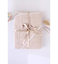 Organik Pamuk Bebek&Çocuk Nakışlı 3'lü Banyo Seti