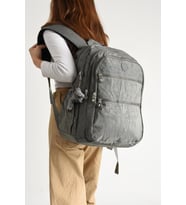 Okul Sırt Çantası Klinkır Kumaş Hafif Çok Cepli 571 Collection 45*30 Cm (Gri)