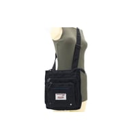 Ççs 31245 Polyester Kumaş Kadın Çapraz Omuz Çanta (Siyah)