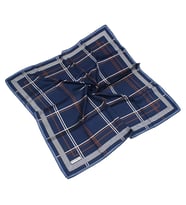 Mısırlı Eşarpları Cocoon Twill Eşarp (Lacivert)
