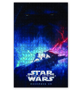 Cakapuzzle Star Wars 20 Aralık Afiş Puzzle Yapboz MDF (Ahşap) (1000 Parça)
