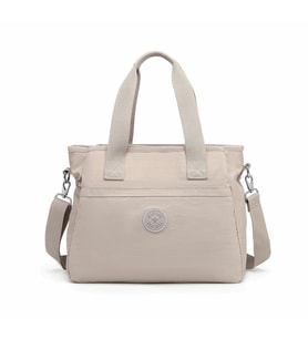 Smart Bags Omuz Askılı Kadın Çantası Krinkıl Kumaş 3110 (Bej)