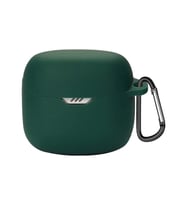 Microsonic JBL Tune Flex Mat Silikon Kılıf Siyah (Koyu Yeşil)