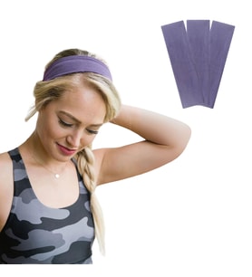 Saç Bandı 3lü Spor Kadın Erkek Saç Bantları Elastik Kaymaz İnce Ter Emici Esnek Genç Saç Bandı Bandana Kadın Makyaj Yüz Yıkama Koşu Dans Fitness Yoga Pilates Bisiklet İçin Saç Bandı Taç Kadın Erkek Pamuk Egzersiz Ter Bandı Kafa Bandı Seti (A.MOR)