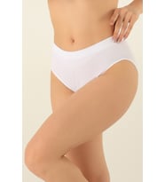 Miorre Dikişsiz Seamless Kadın Slip -222 (Beyaz)