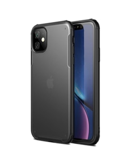 Microsonic Apple iPhone 11 (6.1'') Kılıf Frosted Frame (Siyah)