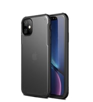 Microsonic Apple iPhone 11 (6.1'') Kılıf Frosted Frame (Siyah)