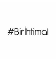 Bir İhtimal Araba Sticker siyah 16x4 CM (Siyah)