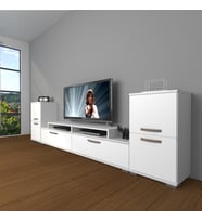 Decoraktiv Ekoflex On2 Slm Tv Ünitesi Tv Sehpası (Beyaz)