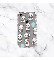 Iphone 7/8 Tasarım Kılıfları (103 Tasarım) (Siyah - Bej) (Siyah-Bej)