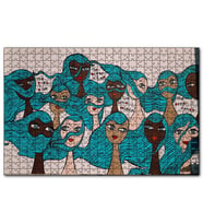 Cakapuzzle Kadınlar Okyanus Propagandası  Puzzle Yapboz MDF (Ahşap) (255 Parça)