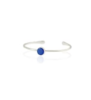 Kadir Jewellery Zirkon Taşlı Ayarlanabilir 925 Ayar Gümüş Kaplama Bilezik (Parlement)