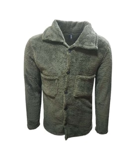 Mtn Erkek Peluş Çeket Sweatshirt St01538 - Açık Kahverengi (Haki)