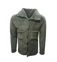 Mtn Erkek Peluş Çeket Sweatshirt St01538 - Açık Kahverengi (Haki)