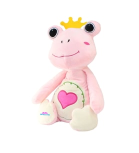 Sevimli Oyuncak Peluş Kurbağa 30 Cm (Pembe)