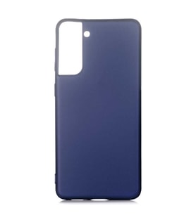 Samsung Galaxy S21 Plus Kılıf Soft Mat Premier Case (Lacivert)