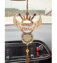 Kişiye Özel Pleksi Araba Dikiz Aynası Süsü Melek Kanadı Temalı (Gold)