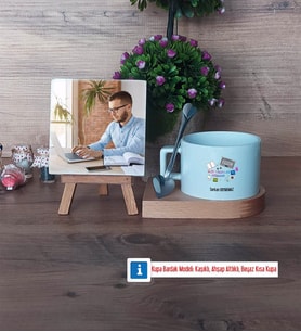 Web Tasarım Uzmanı Fotoğraflı Dekoratif Taş, Kupa Bardak Beyaz Hediye (Model 8)